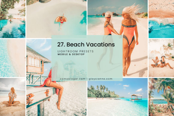 Download 27. Beach Vacation Presets - Vacation presets Collection