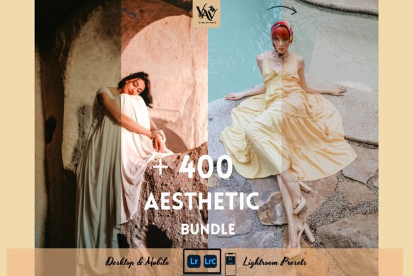 Download 400+ Lightroom Aesthetic Presets Bundle - Aesthetic presets Collection