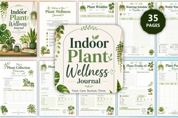 Download Indoor Plant Wellness Journal - Indoor Collection