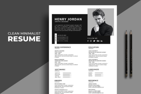 Download Professional Clean Resume CV - Professional Collection